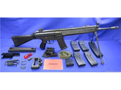 PRE-BAN German Made Heckler & Koch HK 93 .223 Rem 16.1” Rifle –1981 IB Code