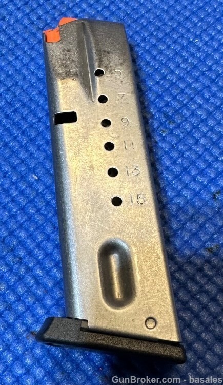 OEM Smith & Wesson 59 Series 9mm 15 Rd Magazine-img-0
