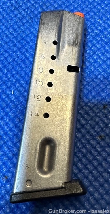 OEM Smith & Wesson 59 Series 9mm 15 Rd Magazine-img-1
