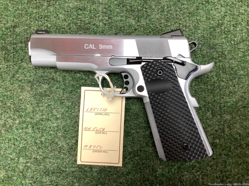 Les Baer Custom Carry Comanche 1911 9mm 4.25” Hard Chrome-img-1