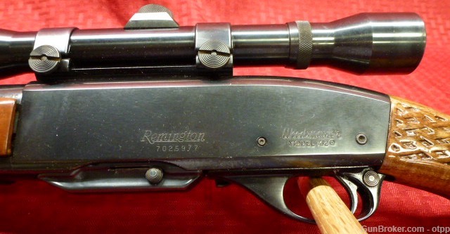 Remington 742 Woodsmaster .30-06 Semi Auto Rifle W/ Weaver Scope-img-4