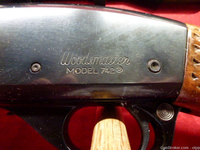 Remington 742 Woodsmaster .30-06 Semi Auto Rifle W/ Weaver Scope-img-2