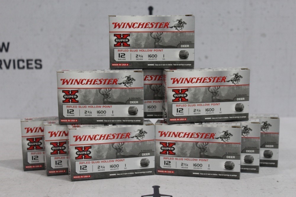 Winchester 12ga Rifled Slug X12RS15  DL & Adult Signature Required!-img-0
