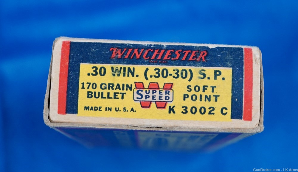 VINTAGE WINCHESTER 30-30 win (17 rounds) 170 grain-img-5
