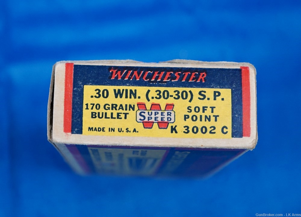 VINTAGE WINCHESTER 30-30 win (17 rounds) 170 grain-img-6