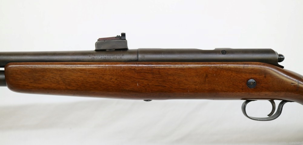 J.C. Higgins Model 583.21 26” 16GA Bolt Action Shotgun – Wood-img-6