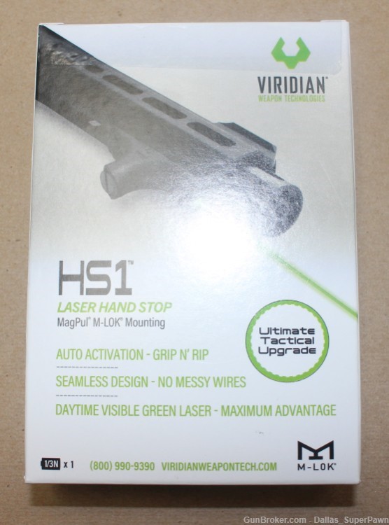 VIRIDIAN HS1 LASER HAND STOP -img-0