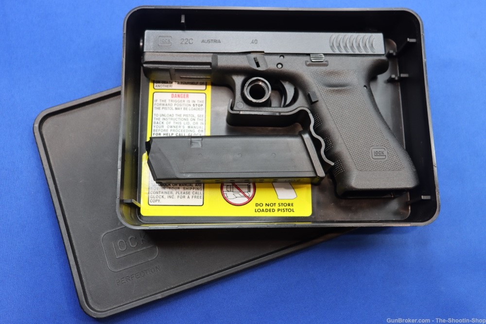 Glock G22C RTF2 GEN3 Pistol 40S&W Compensated 22C 40 AUSTRIA Rough Texture-img-0