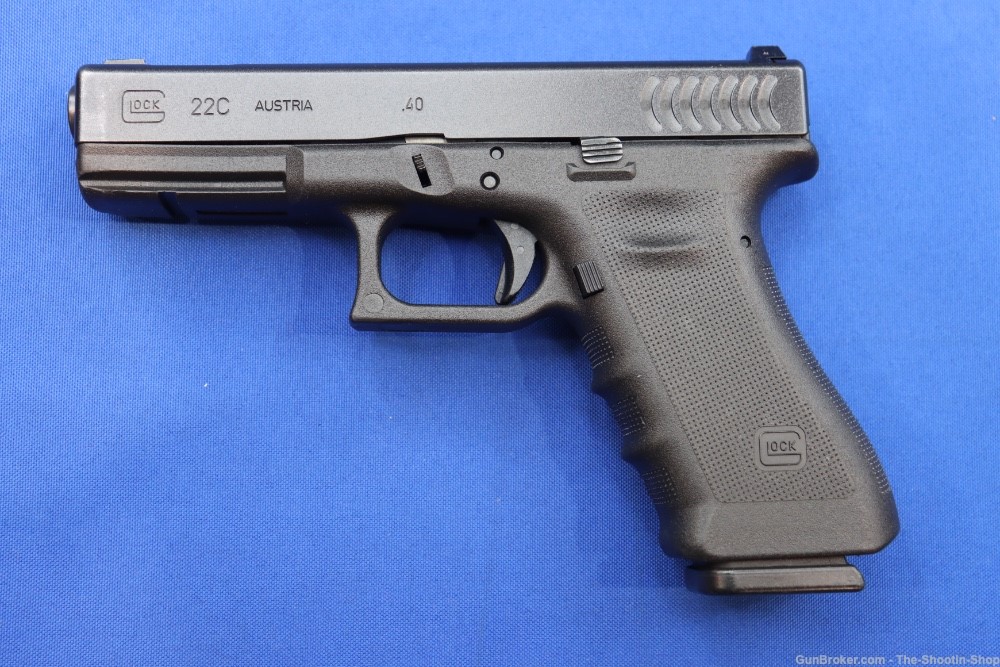 Glock G22C RTF2 GEN3 Pistol 40S&W Compensated 22C 40 AUSTRIA Rough Texture-img-2