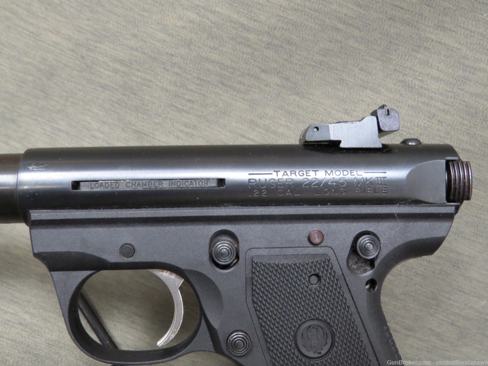 Ruger 22/45 .22 lr Target Pistol 10107 P512MKIII 5.5" barrel 10+1-img-6