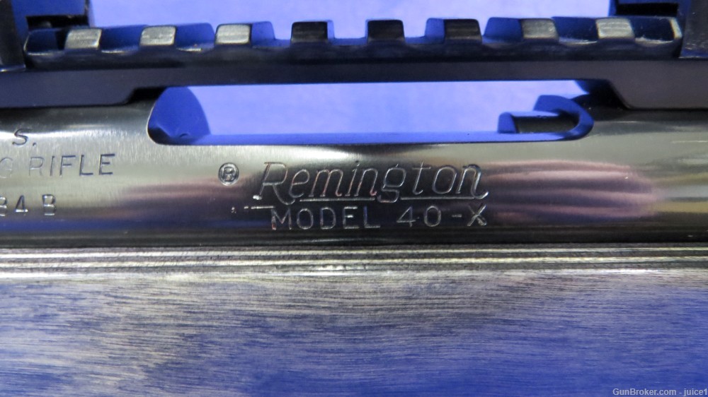 U.S. Property Remington 40X 24" 22LR Custom Unlimited Class Benchrest Rifle-img-6
