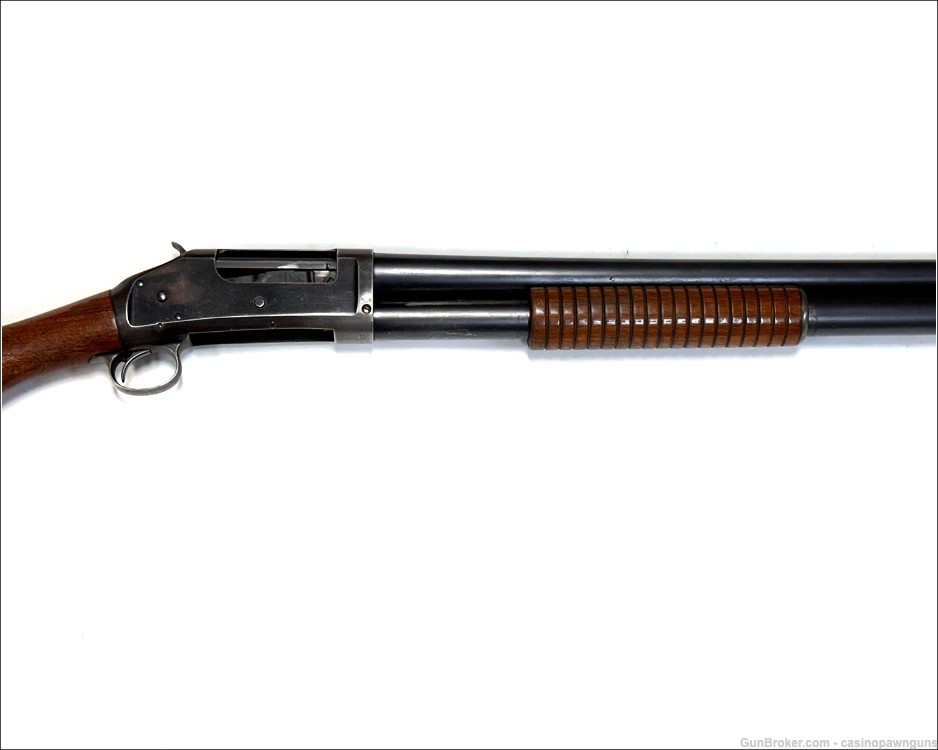 - Rare - WINCHESTER Model 1897 12ga 28" Pump Shotgun - Circa 1913 - -img-1