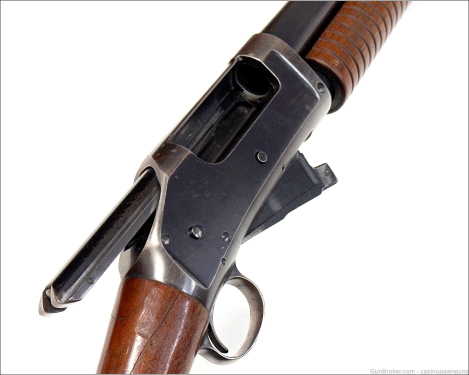 - Rare - WINCHESTER Model 1897 12ga 28" Pump Shotgun - Circa 1913 - -img-9