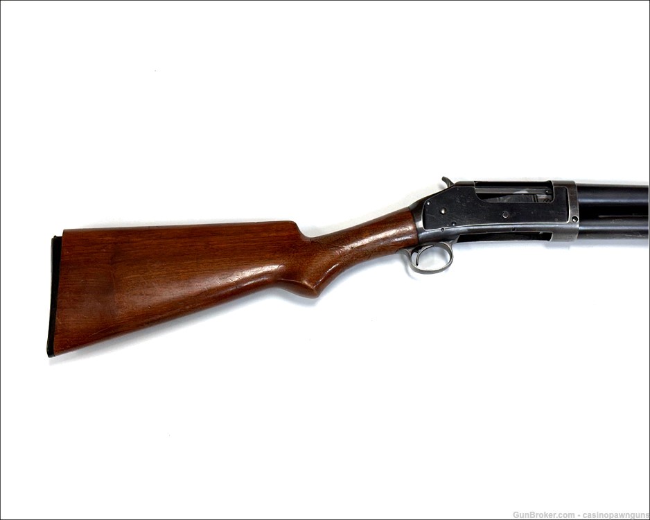 - Rare - WINCHESTER Model 1897 12ga 28" Pump Shotgun - Circa 1913 - -img-2