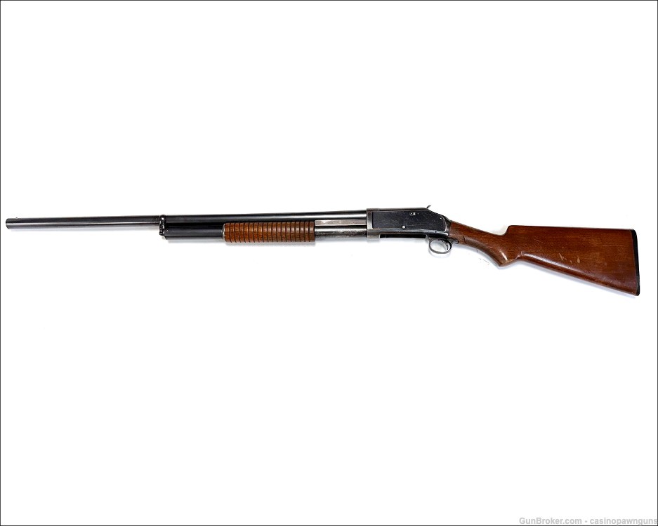 - Rare - WINCHESTER Model 1897 12ga 28" Pump Shotgun - Circa 1913 - -img-16