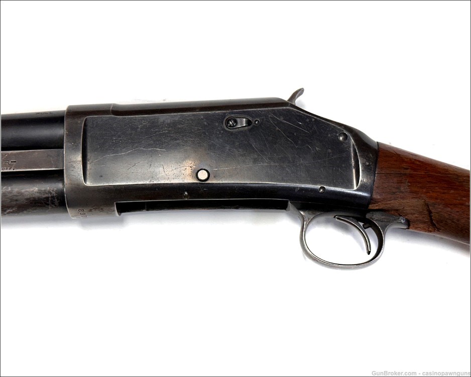 - Rare - WINCHESTER Model 1897 12ga 28" Pump Shotgun - Circa 1913 - -img-14