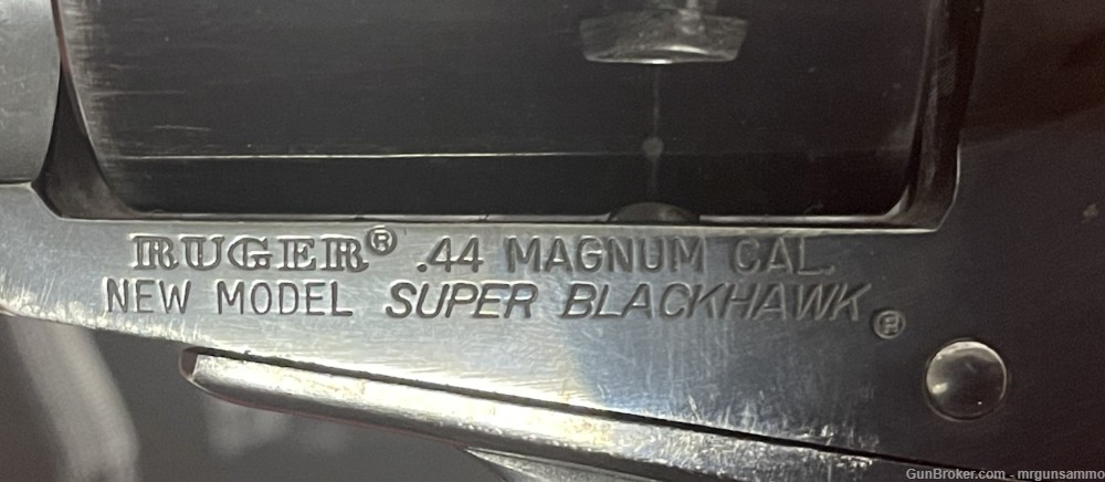 RUGER NEW MODEL SUPER BLACKHAWK 44Mag 7.5"-img-4