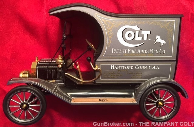 Franklin Mint Colt Model T Diecast 1:16 Scale Delivery Truck-img-4