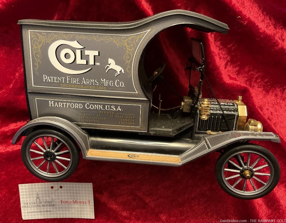 Franklin Mint Colt Model T Diecast 1:16 Scale Delivery Truck-img-3