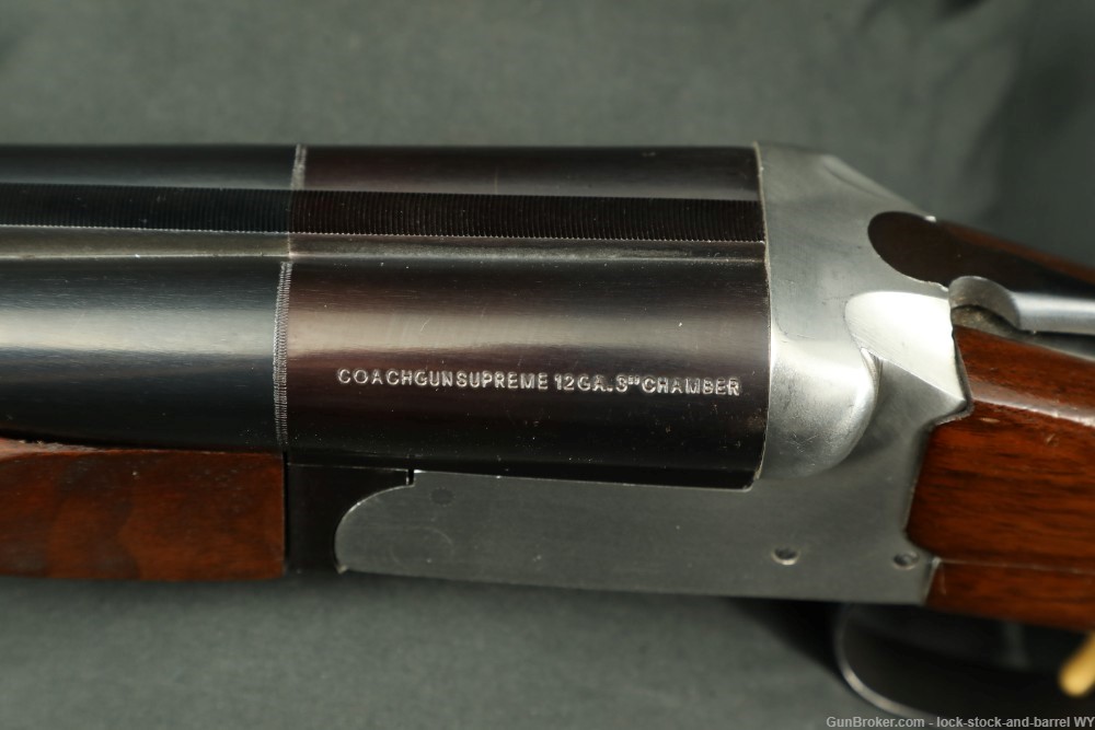 E.R. Amantino Side By Side Coach Gun Supreme in 12GA 20” Barrel-img-26