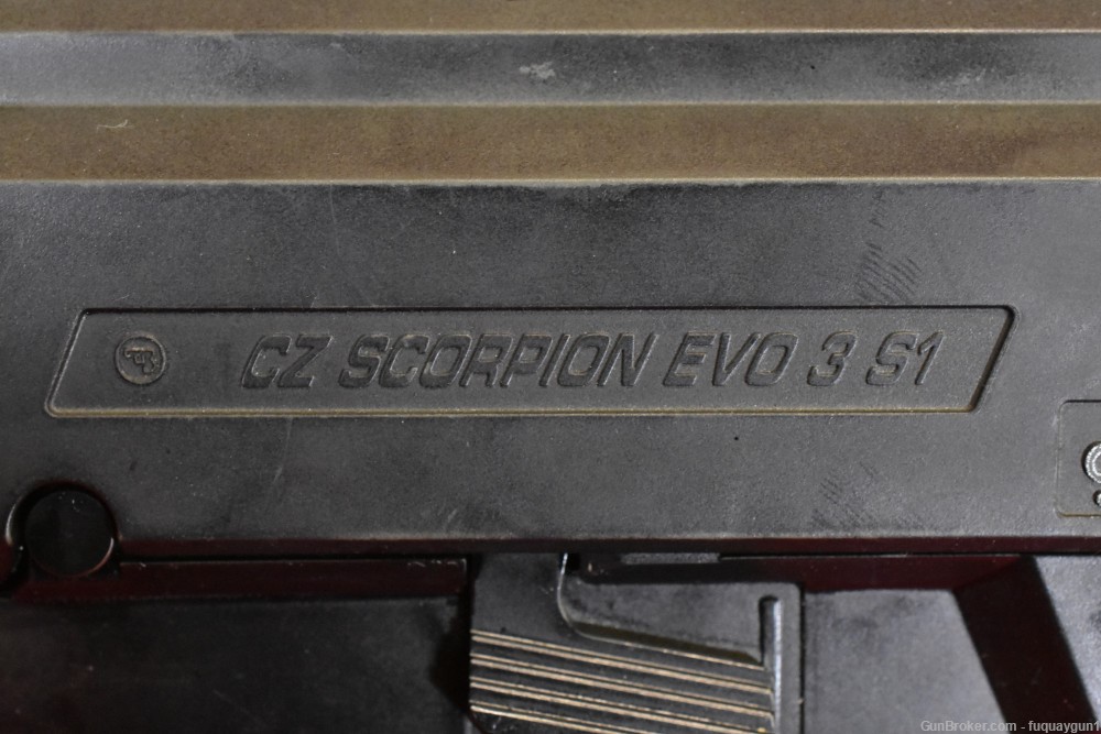 CZ Scorpion EVO 3 S1 7" 35rd Nexus Enchanced Bolt Strike CH OD Green/Black-img-19