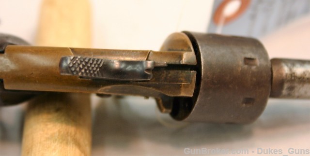 Colt Open Top Pocket Model Revolver MFG 1874 antique Rare!-img-7