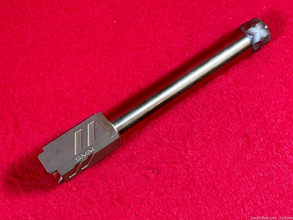 Zev Tech Bronze Glock 17 9mm Gen1-4 Threaded Match Pistol Barrel-img-1