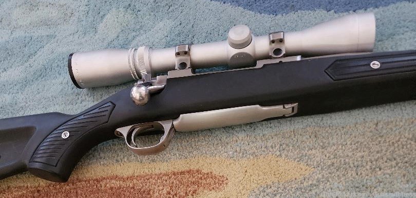 RUGER Model 77 Mark II, 223 cal, Stainless with Zytel stock-img-2