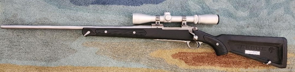 RUGER Model 77 Mark II, 223 cal, Stainless with Zytel stock-img-1