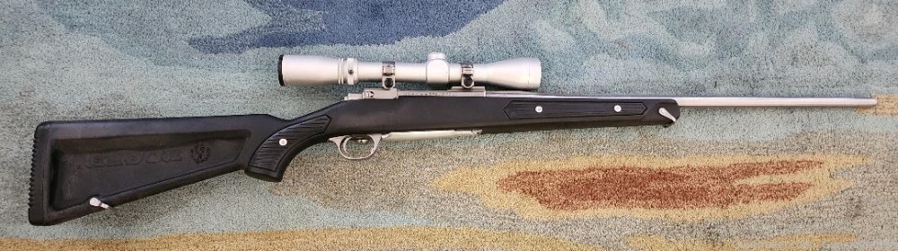 RUGER Model 77 Mark II, 223 cal, Stainless with Zytel stock-img-0