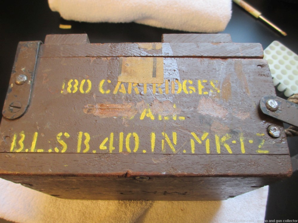 VINTAGE MINI-CRATE FOR 180 ROUNDS OF 410 SHOTSHELLS with 90 ROUNDS-img-3
