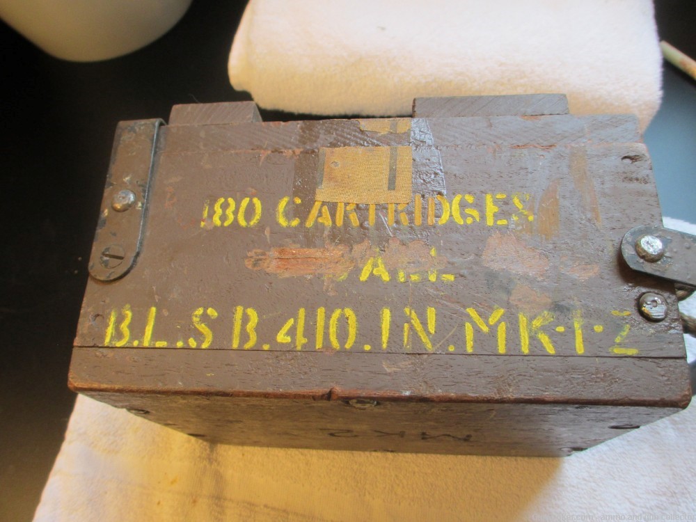 VINTAGE MINI-CRATE FOR 180 ROUNDS OF 410 SHOTSHELLS with 90 ROUNDS-img-1