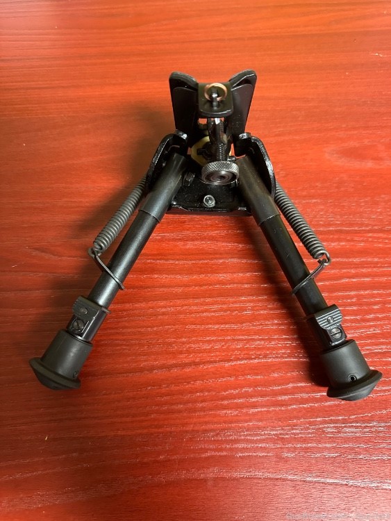 Harris S-BRM bipod 6-9” swivel notched legs -img-0