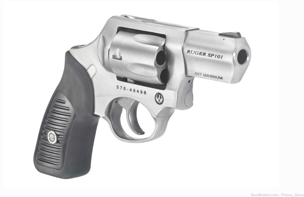 Ruger SP101 Revolver 2.25” 357 Mag 5rd KSP321XL-C 5720 No Fees Stainless-img-3
