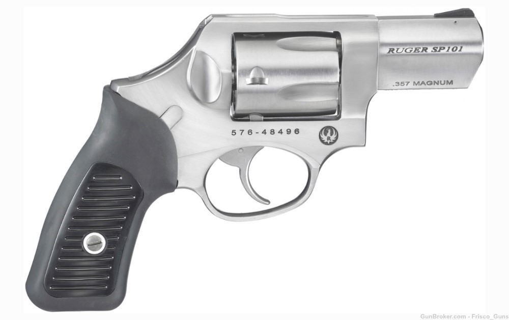 Ruger SP101 Revolver 2.25” 357 Mag 5rd KSP321XL-C 5720 No Fees Stainless-img-1