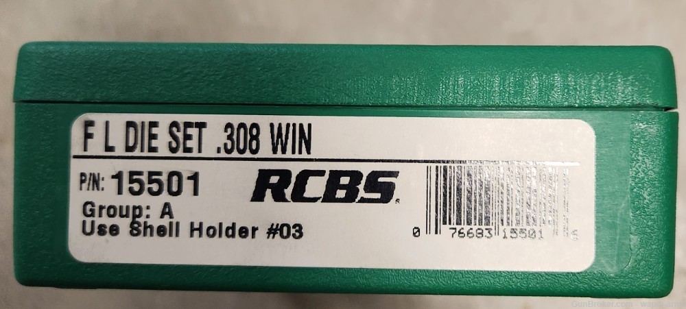 Used RCBS 308 Win FL Dies-img-0