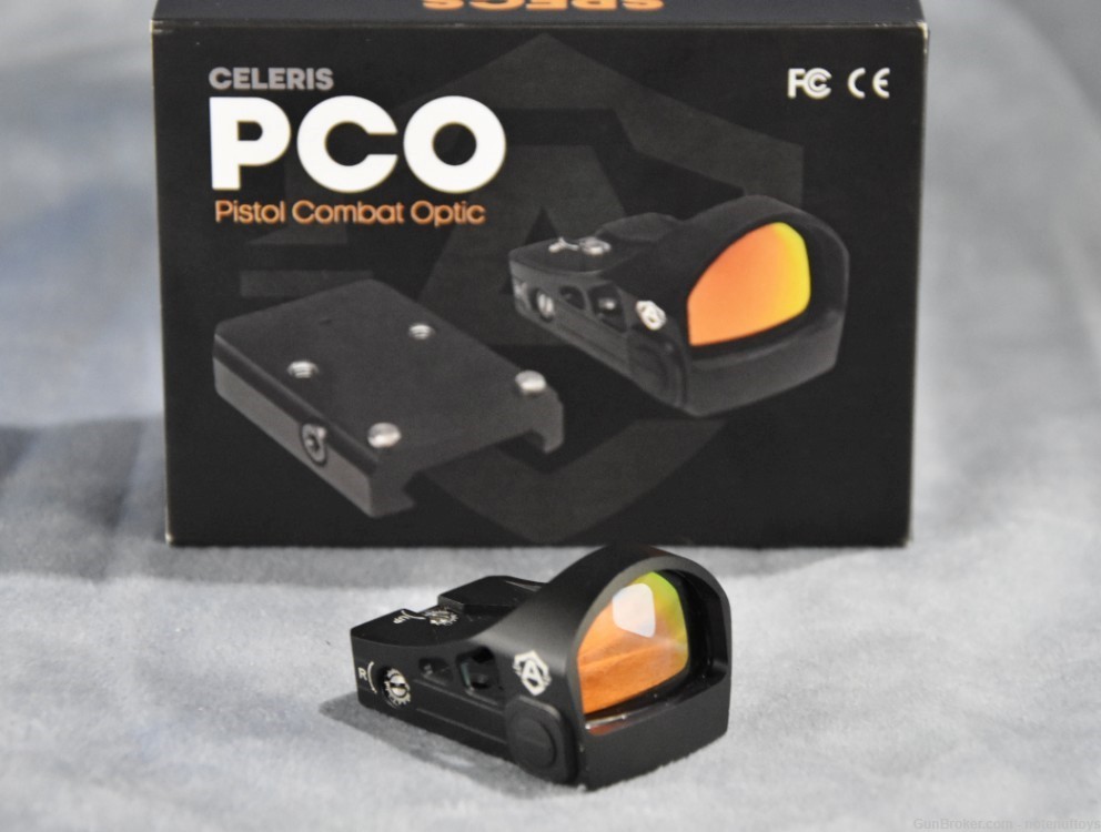 Accufire PCO Pistol Combat Optic 3MOA Red Dot 20000 hrs RMR & Picatinny NIB-img-43