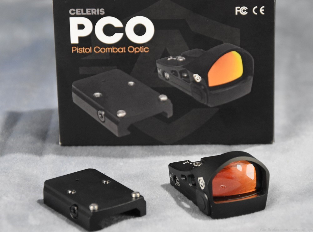 Accufire PCO Pistol Combat Optic 3MOA Red Dot 20000 hrs RMR & Picatinny NIB-img-40