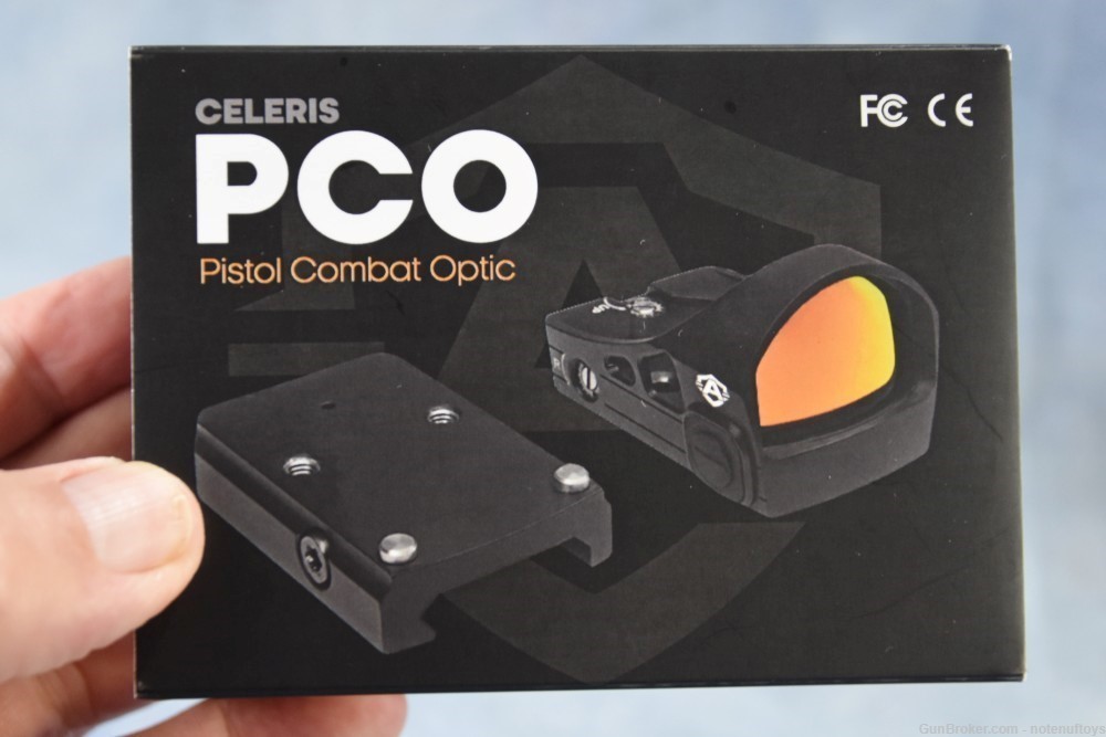 Accufire PCO Pistol Combat Optic 3MOA Red Dot 20000 hrs RMR & Picatinny NIB-img-7