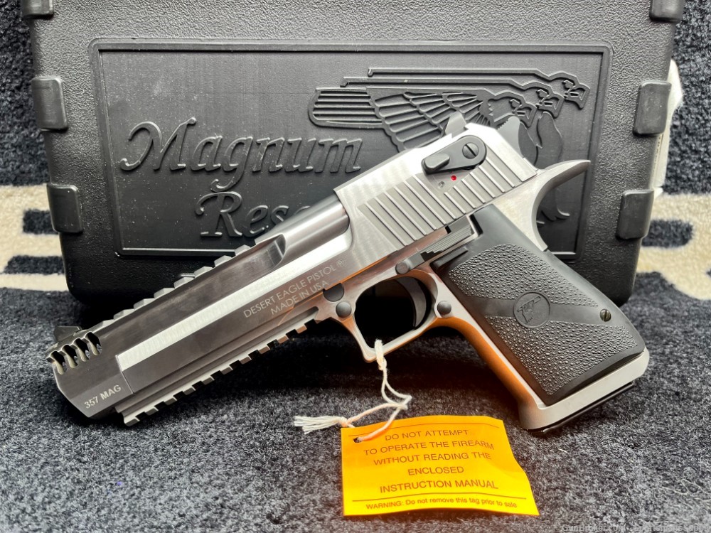 USED LIKE NEW Magnum Research Desert Eagle XIX .357 mag 6" Brl 1-9 Rnd Mag!-img-5