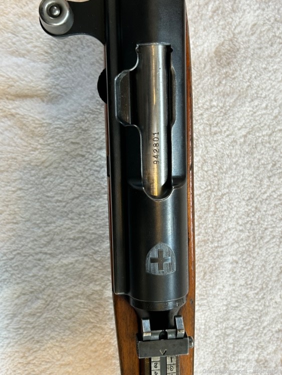 Swiss K31 Straight Pull Rifle 7.5mmMatching S/N #-img-4