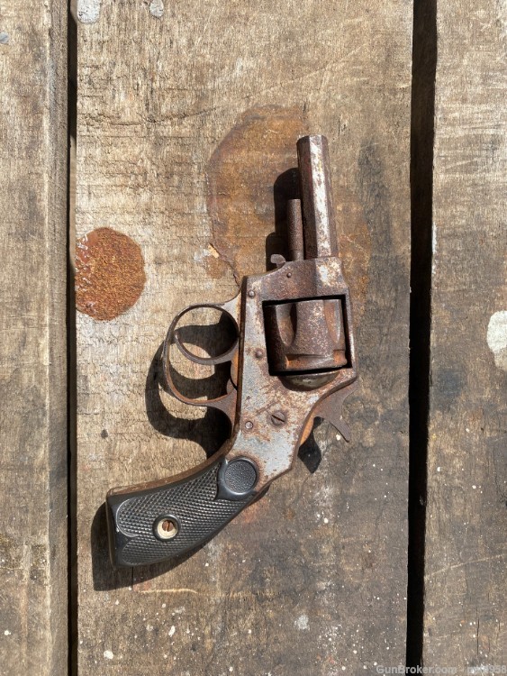 Antique Revolver Hopkins and Allen XL-img-1