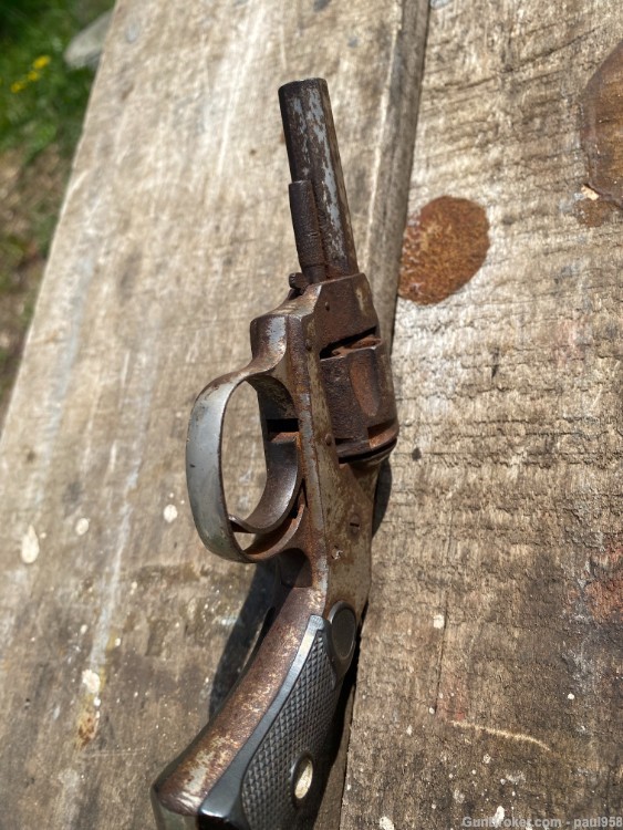 Antique Revolver Hopkins and Allen XL-img-6