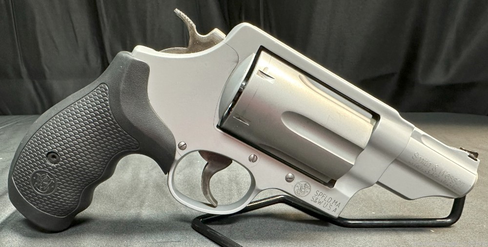 Smith & Wesson Governor Silver .410/.45LC/.45 ACP Revolver-img-1
