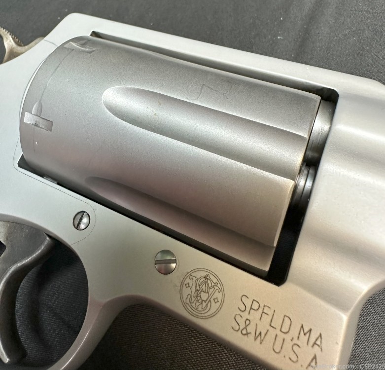 Smith & Wesson Governor Silver .410/.45LC/.45 ACP Revolver-img-12