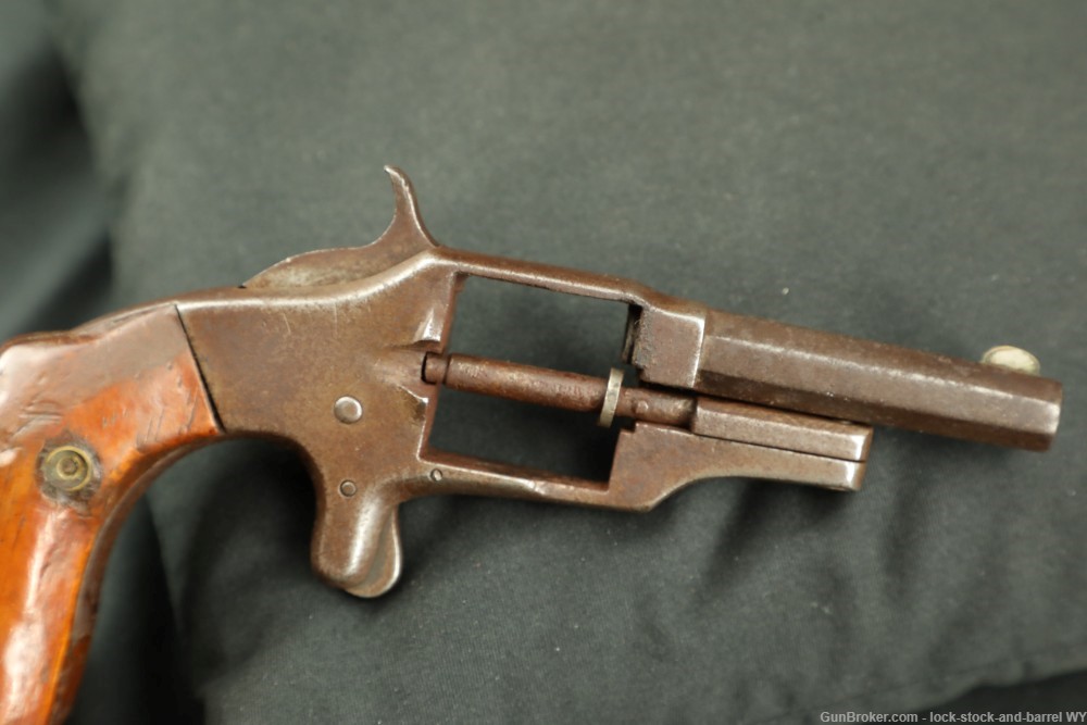 Shattuck Brevete Revolver 22 Short Patent 1879 Antique-img-8