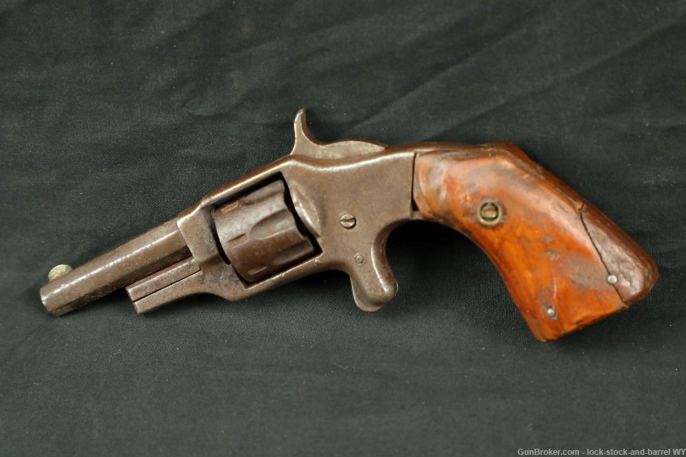 Shattuck Brevete Revolver 22 Short Patent 1879 Antique-img-2