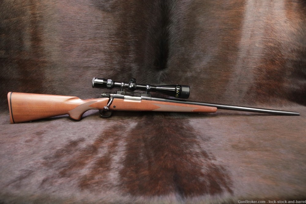 Winchester Model 70 Sporter Varmint .223 Rem Bolt Action Rifle & Scope 1983-img-7