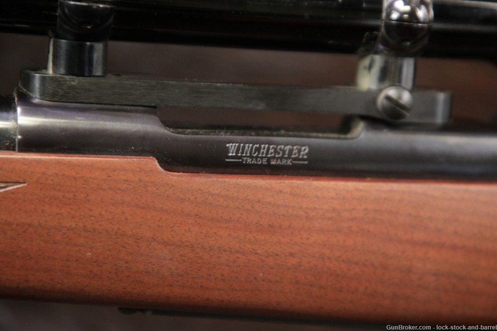Winchester Model 70 Sporter Varmint .223 Rem Bolt Action Rifle & Scope 1983-img-22