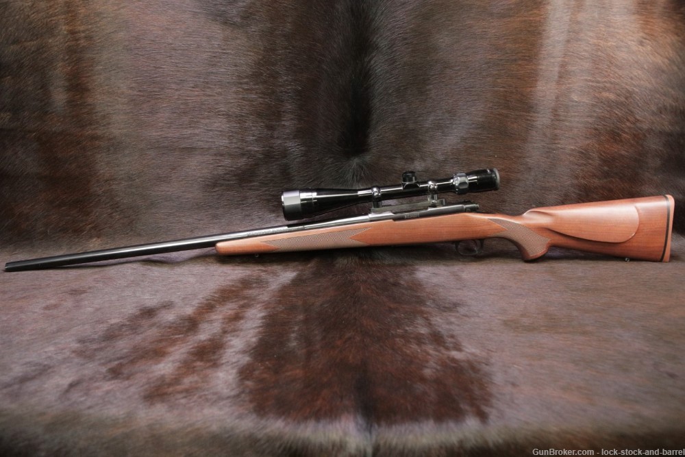 Winchester Model 70 Sporter Varmint .223 Rem Bolt Action Rifle & Scope 1983-img-8
